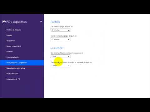 Video: ¿Cómo pongo Windows 8.1 en suspensión?