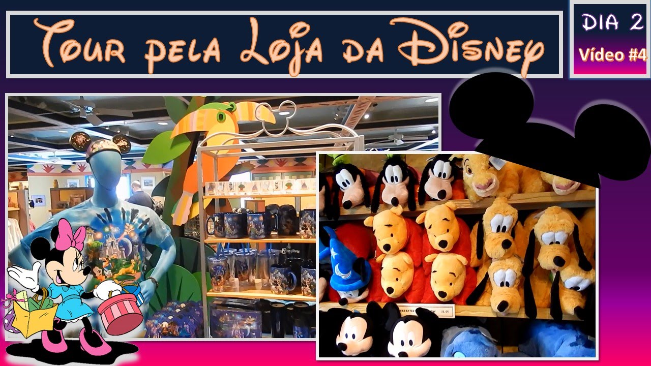 VLOG VIAGEM DISNEY 2015 #4 Tour Loja Disney Calypso Trading Post no Hotel Disney´s Caribbean Beach