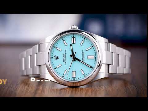 Rolex Oyster Perpetual 41 124300 — Tiffany Dial