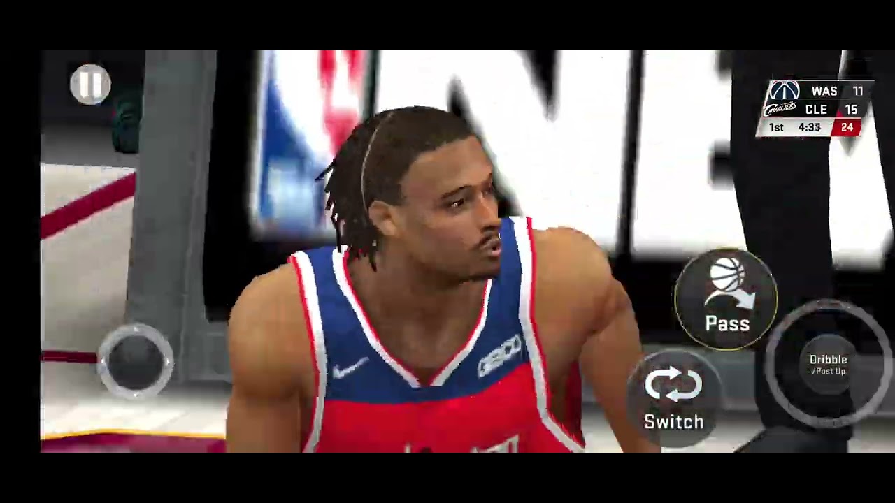 NBA2K 20 moded to 2k26 Cavs and Wizard after trade.. 1stqtr