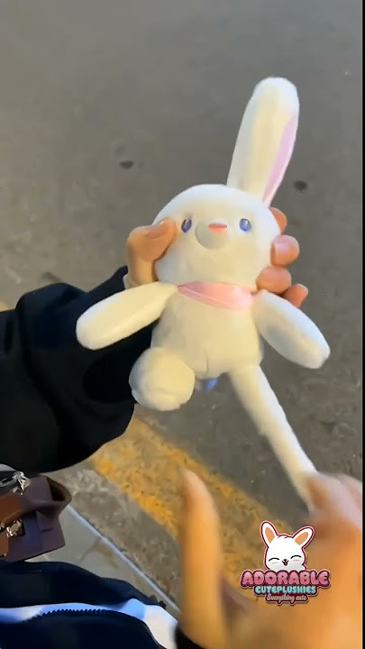 Rabbit Plush 🐰 🥹 | Plush Toys for Kids | Plush Toy | #plushtoys #cutetoys #shorts #giftforkids