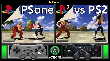 Tekken 3 (PlayStation vs PlayStation 2) Real Hardware Comparison