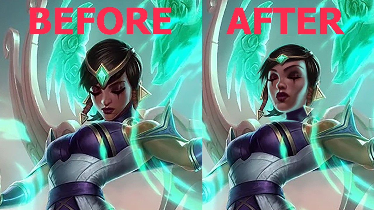 I critique Karma Splash Art from #leagueoflegends ! - YouTube