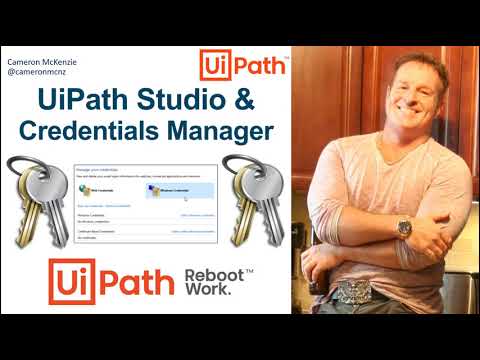 How to Integrate Windows Credentials Manager and UiPath Studio Robots
