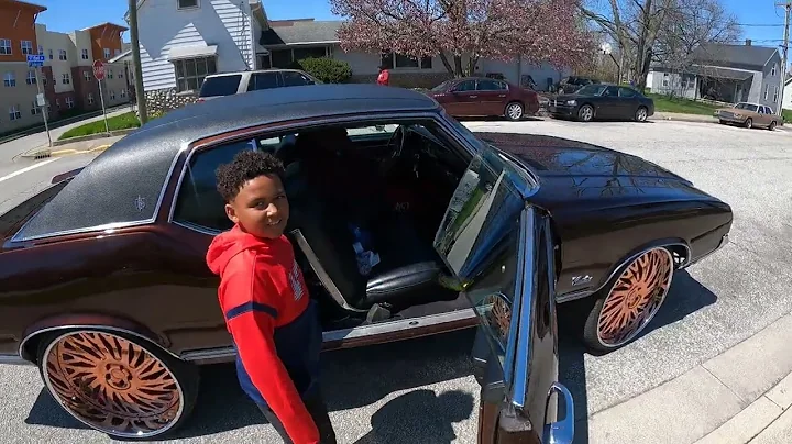 1971 Cutlass on Rose Gold Forgiato #Kokomo #Indiana #forgiatos #cutlass #Indy #naptown #Naptownwhipz