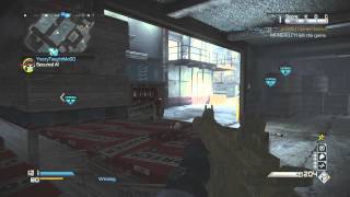 COD Ghosts: Double KEM Strike FAIL w/ Honey Badger on Freight