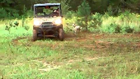 2015Polaris Ranger 570 donuts