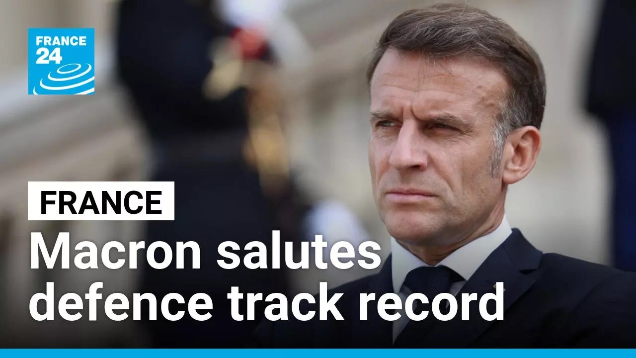 'The facts are there': Macron salutes fulfilling pledge to boost defence spending • FRANCE 24