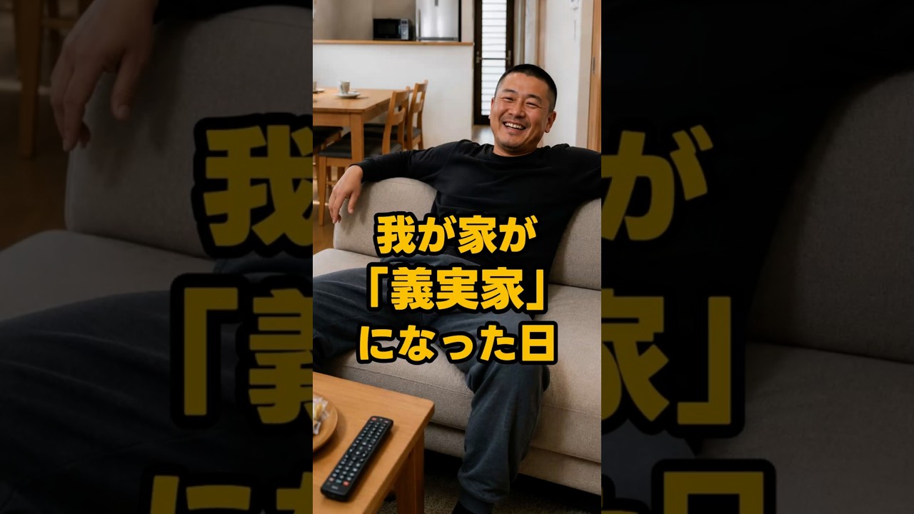 【㊗️10万再生✨】我が家が「義実家」になった日 #shorts #家族 #モラハラ #離婚 #実話 #修羅場 #スカッと #夫婦 #義実家 #ダメ夫 #結婚 #不倫