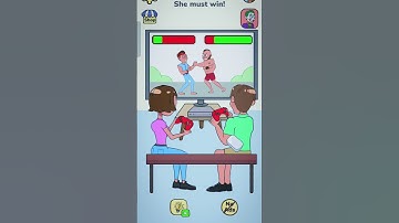 She must win! Impossible Date 1:😘😂tricky riddle| android Game 🤯😨#shorts #cartoon #games #short