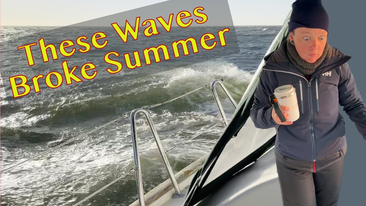Waves So Big We Turned Back! 🌊