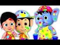 Holi Me Mach Gaya Dhamaal | Hindi Nursery Rhymes | Kids Holi Song | Holi Festival | Kids Tv India