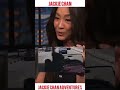 Michelle yeoh speaks on how Jackie saved her life. #actioncomedy #viralclips