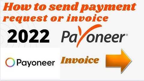 How to Send Payment request on Payoneer/Payment Request/Invoice/How to send invoice from payoneer