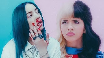 BILLIE EILISH x MELANIE MARTINEZ - bad alphabet boy (mashup)