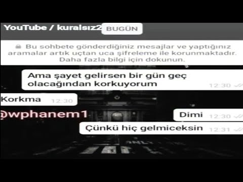 Milyonları Ağlatan Duygusal Whatsapp Konuşmaları Yeni #10 (💔🥀💔)