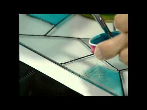Video: Cómo Pintar Vidrio En Técnica De Vidrieras