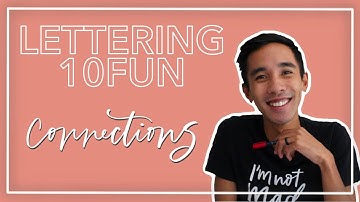 Lettering 10FUN Part 8: Connections | deardanison