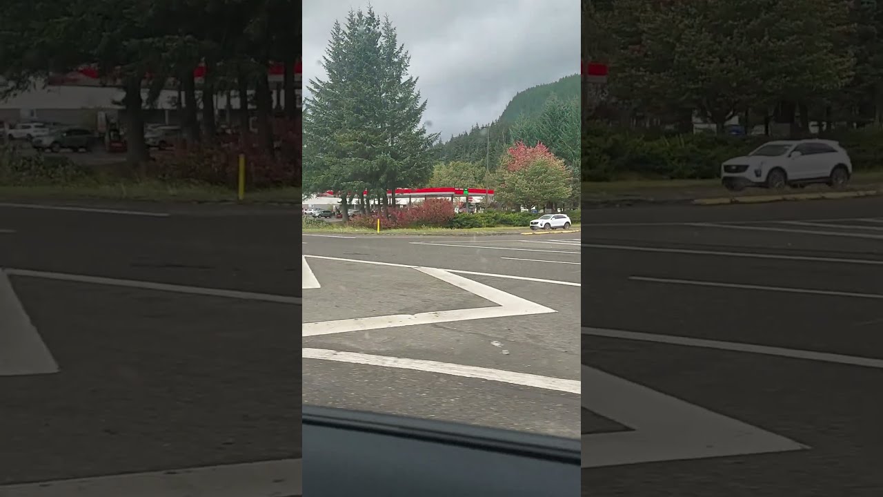 Took Left From Fred Meyers And Now To Dza'ntik'i He'eni/Juneau  Airport Alaska Airlines Fred Fulmer