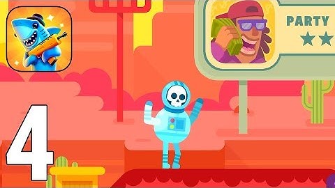 Bowmasters Gameplay Walkthrough Part 4 - Mr. Gorskiy [iOS/Android Games]