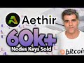 Crypto market latest news updates aethir nodes 60000 nodes sold already