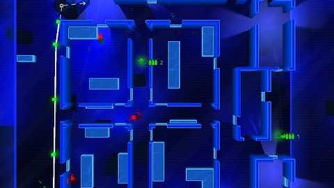 Frozen Synapse: Psion (green) vs AI (red) - SPExtermination