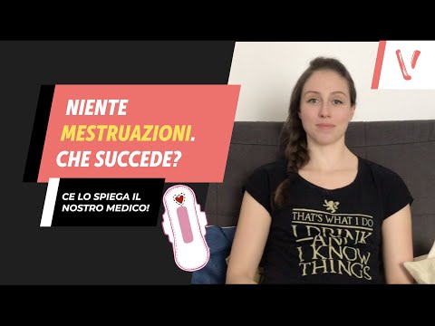 Video: Nessuna Mestruazione (mestruazione Assente)