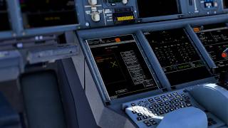 LVFR Airbus A380 special CDU features