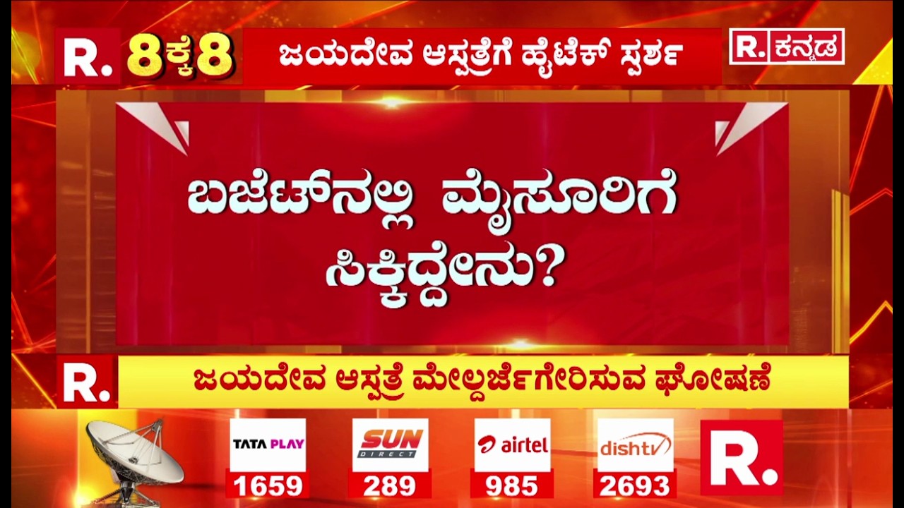 Karnataka State Budget 2026-27: ಬಜೆಟ್​ನಲ್ಲಿ ಮೈಸೂರಿಗೆ ಸಿಕ್ಕಿದ್ದೇನು?​​| CM Siddaramaiah