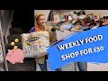 HEALTHY WEEKLY FOOD SHOP AT ALDI FOR £30/CHEAP EASY HEALTHY MEALS/UK weekly meal plan | HomeWithShan