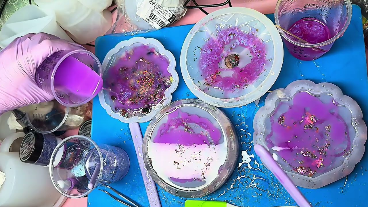 Resin Art Jewellery Boxes! 