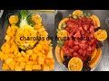 Deliciosas charolas de fruta fresca en solo minutos  #short