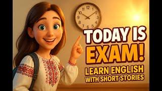 Ep.8: The Morning Before an Exam | Easy English Listening Story for Beginners with Subtitles (US+UA)