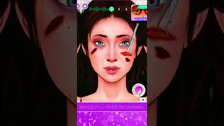 Giant Blackhead Extraction | Complete Face Glow Up! | ASMR #asmr #makeup #nailart #shorts