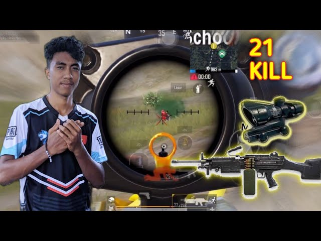 21KILL !GEORGOPOL BERDARAH SOLO VS SQUAD PUBG MOBILE TIMOR LESTE LESTRO GEMING class=