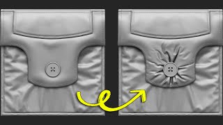 Brush: 40 Cloth Details - Button Hole Brushes   Alpha Vol01   Video Tutorial || Intro