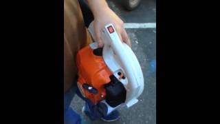 Stihl Bg 50 Blower How To Start Your Big 50 Blower