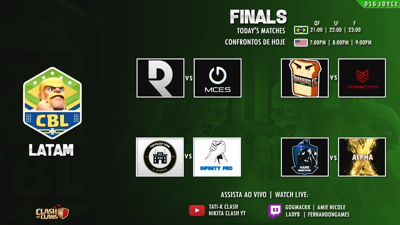 CBL LATAM - FINAIS - X5 TH13 - CLASH ON !!