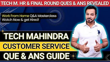Tech Mahindra Interview Preparation 2024 | Tech Mahindra Top Interview Questions and Answers