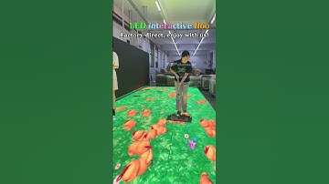 Interactive floor?! instant glow and ready to play.#leddancefloor #shorts #interactive