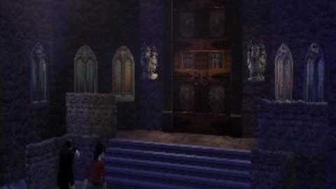 Sims 2 vampire movie - Existence of a vampire part 3/6