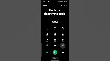 secret code || Block call deactivat code 2022#short