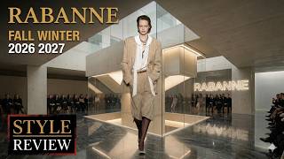 Rabanne Fall Winter 2026/2027 High Fashion Style Review