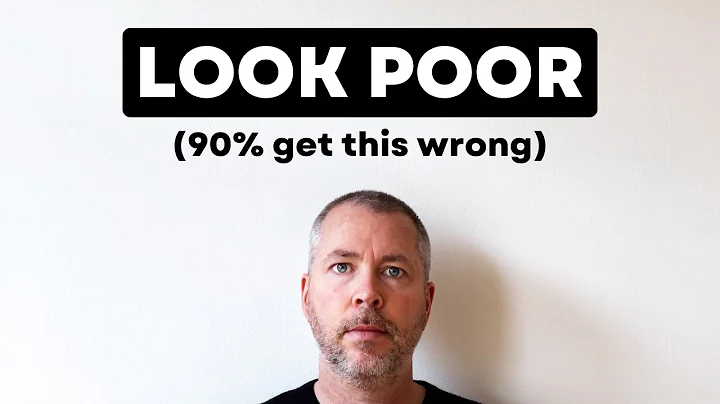 Why Looking Poor Is Important