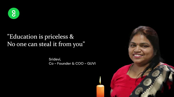 Remembering our Guiding Light, Ms Sridevi Arun Prakash, Co-Founder GUVI