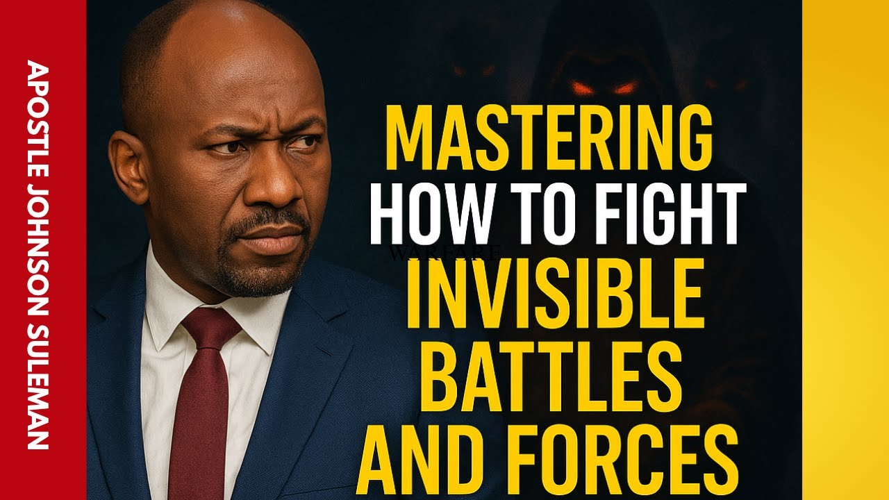HOW TO FIGHT INVISIBLE BATTLES AND FORCES - APOSTLE JOHNSON SULEMAN
