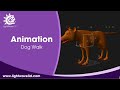 Lightwave 3D Dog Walk