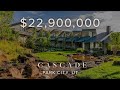 $22,900,000  |  C A S C A D E  |  A Modern Architectural Masterpiece in Park City, UT