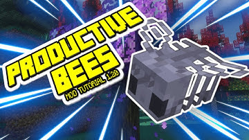 EP 2 - How to Breed! Skeletal Bee, Nomad Bee - Minecraft Productive Bees Mod Tutorial