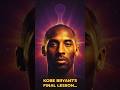 Kobe Bryant’s Final Message 🏀 Mamba Forever 1978–2020 Legend Who Never Quit